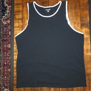 Large Amazon Essentials Black Tank.